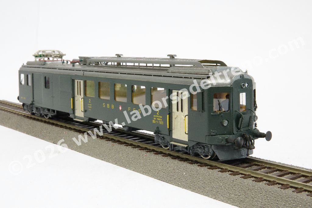 Elettromotrice BDe 4/4 delle SBB, livrea verde, logo a scudo, ep. III/IV