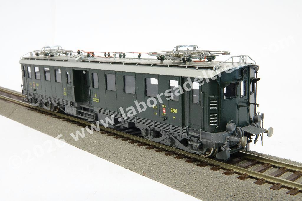 Elettromotrice Ce 4/6 delle SBB, livrea verde, ep. III
