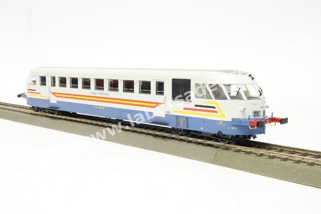 Automotrice diesel FS ALn 56 2037, livrea speciale 'Anti-infortunistica', ep. IV - Ill. interna