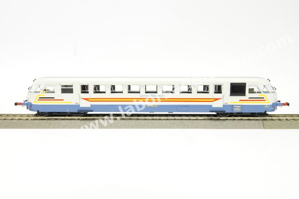 Automotrice diesel FS ALn 56 2037, livrea speciale 'Anti-infortunistica', ep. IV - Ill. interna