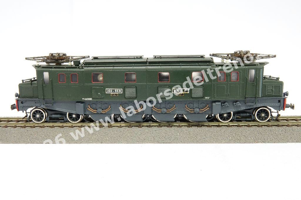 Loco el. 2D2 delle SNCF, livrea verde, ep. III/IV