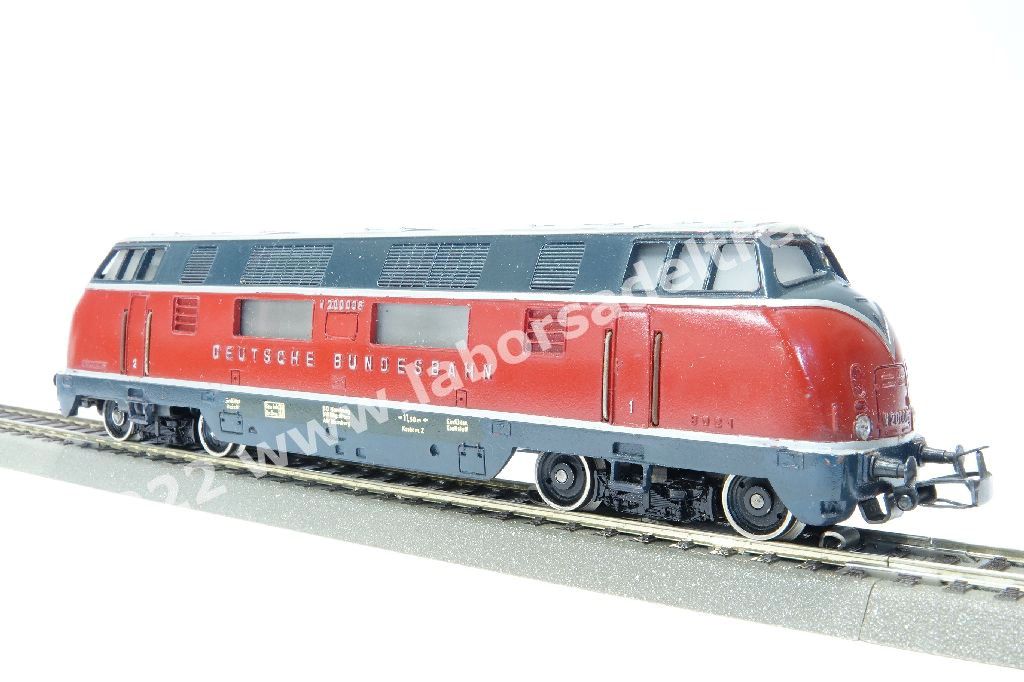 locomotiva diesel DB V 200 006, produzione 1958+1959