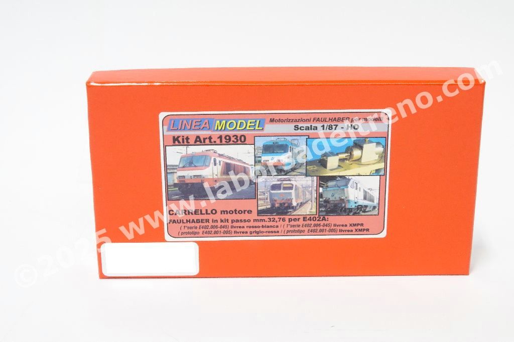 Kit carrello motore per E 402A con motore Faulhaber