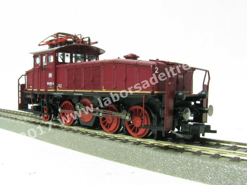 Locomotiva eletrica DB Br 160, Livrea bourdeaux logo biscotto, Epoca IV - Digital Sound con gancio digitale universale