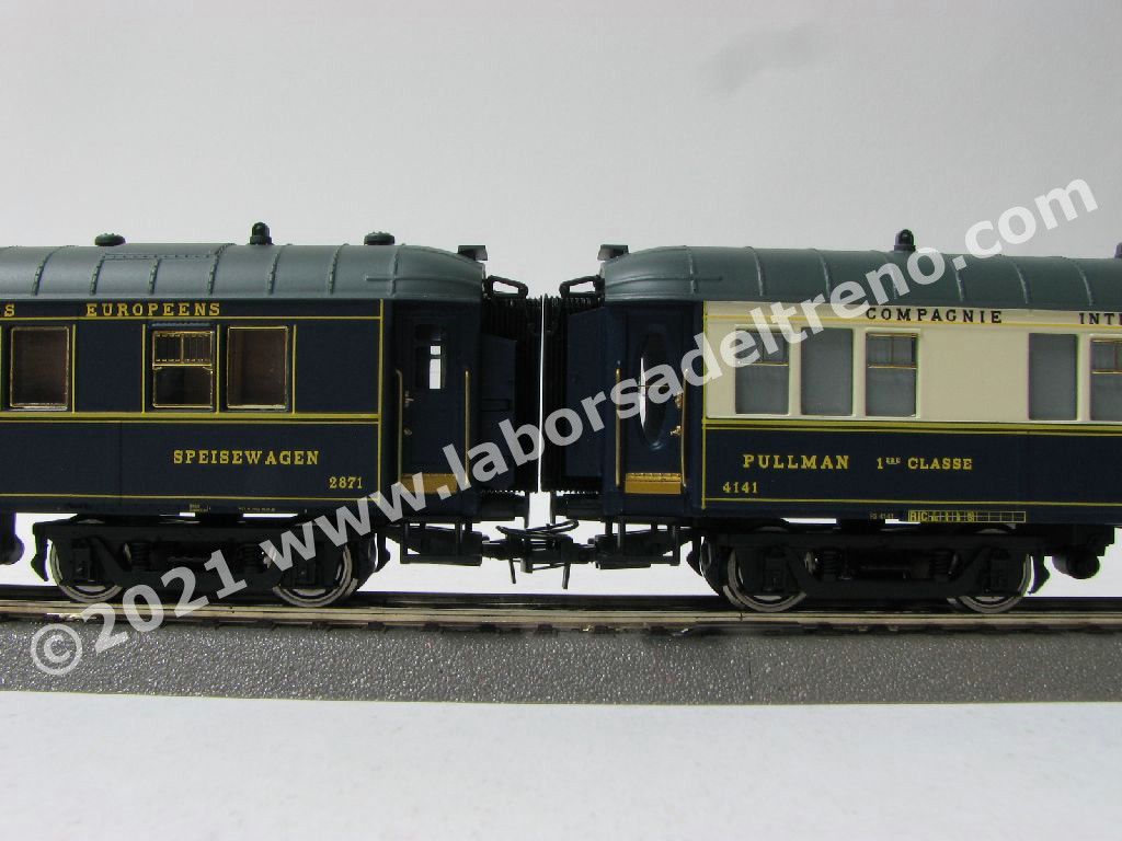 Rivarossi HR4099 Set 2 carrozze Pullman + WR CIWL per Treno