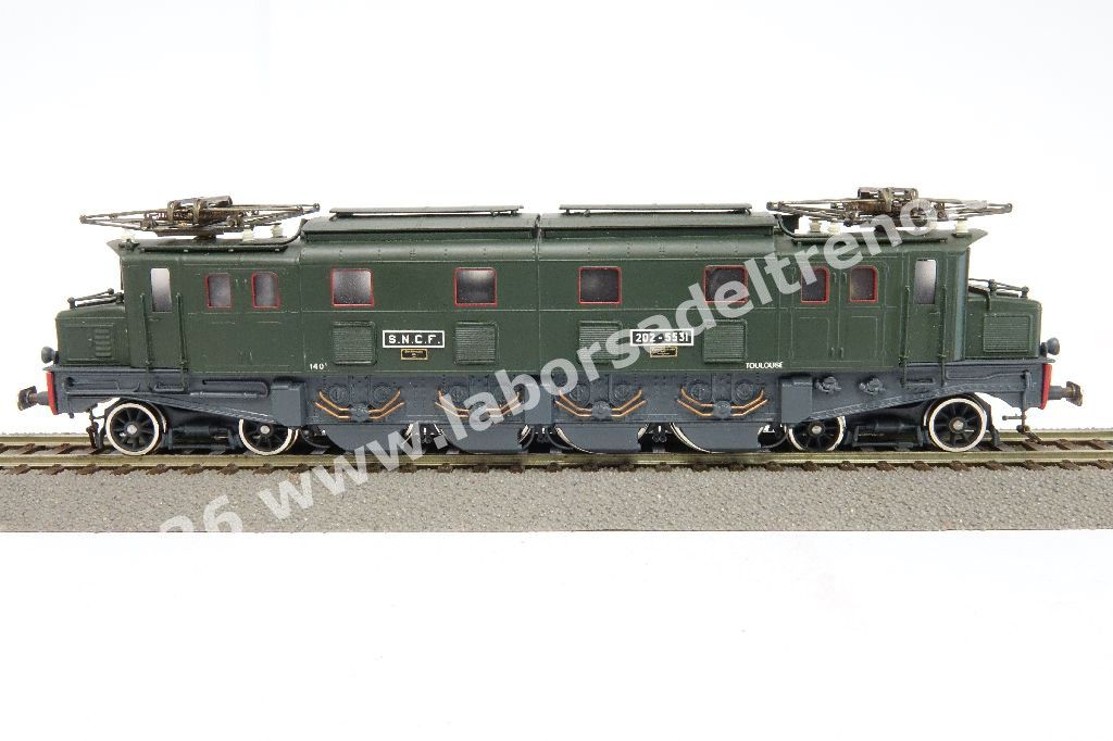 Loco el. 2D2 delle SNCF, livrea verde, ep. III/IV
