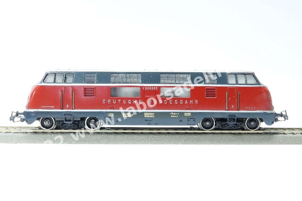 locomotiva diesel DB V 200 006, produzione 1958+1959