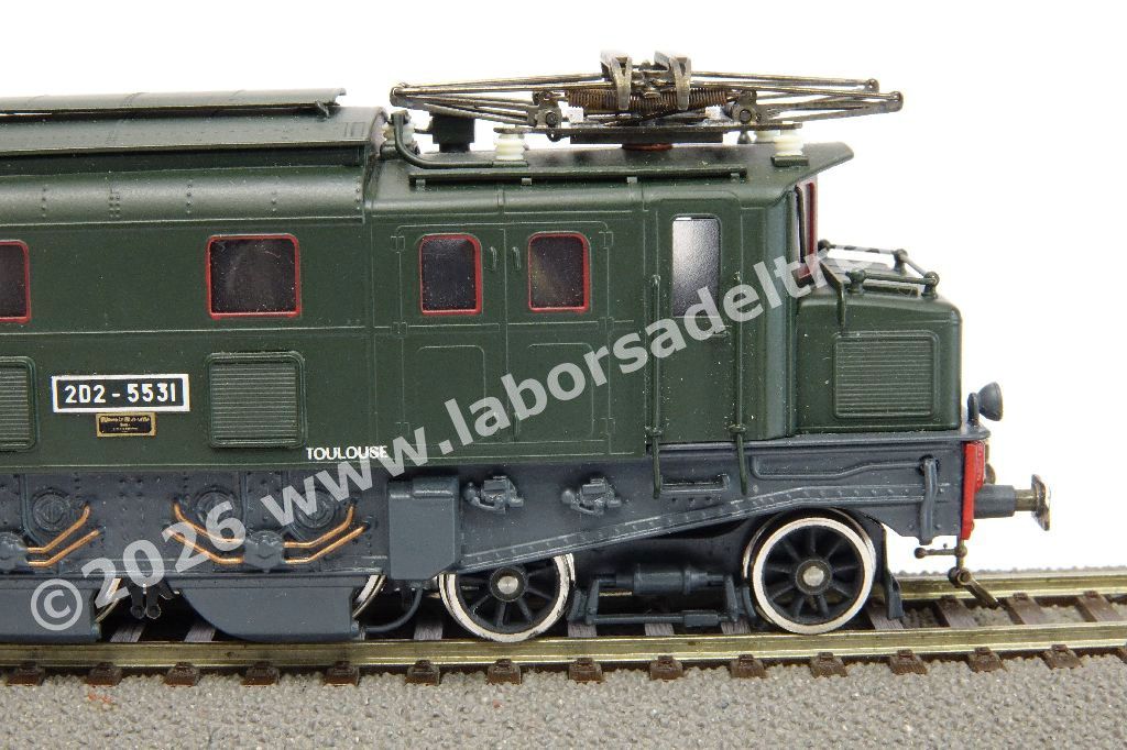 Loco el. 2D2 delle SNCF, livrea verde, ep. III/IV