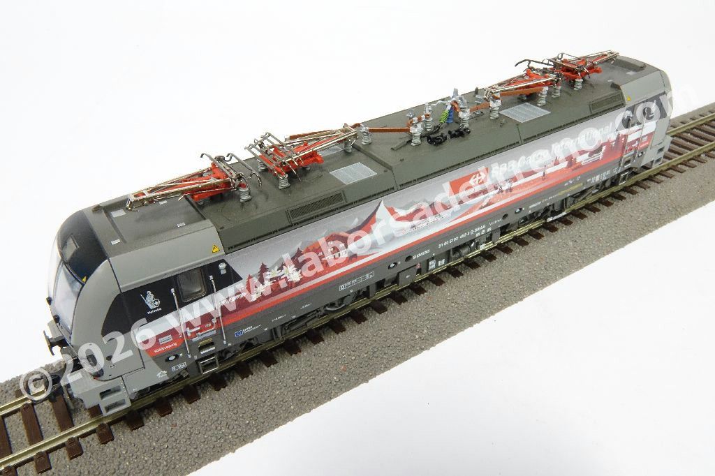 Locomtiva elettrica SBB Cargo International Br 193 452 'Helvetia', Vectron XLoad, livrea commemorativa 'Schweiz Piercer', epoca VI