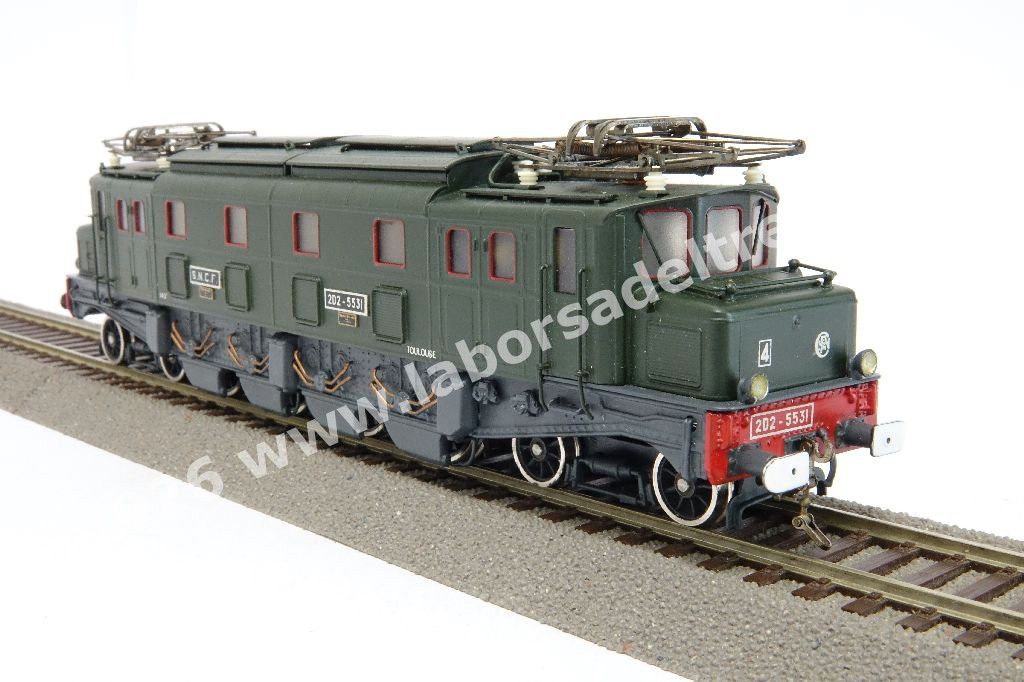 Loco el. 2D2 delle SNCF, livrea verde, ep. III/IV