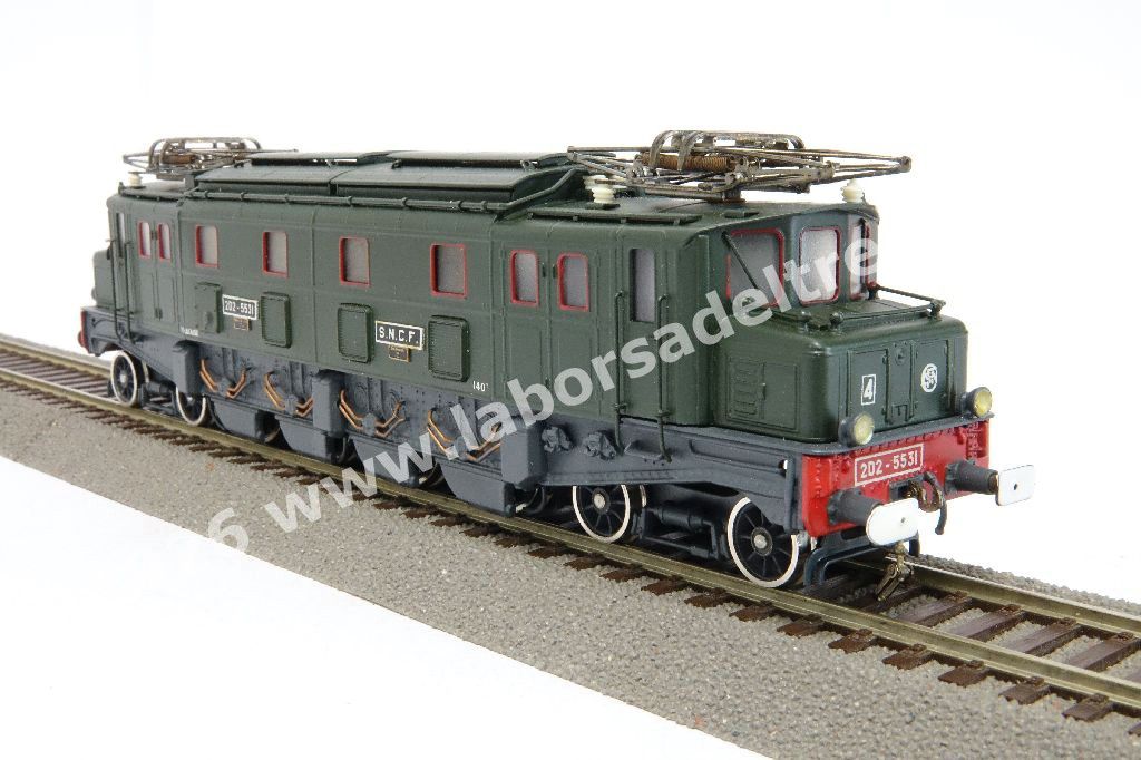 Loco el. 2D2 delle SNCF, livrea verde, ep. III/IV