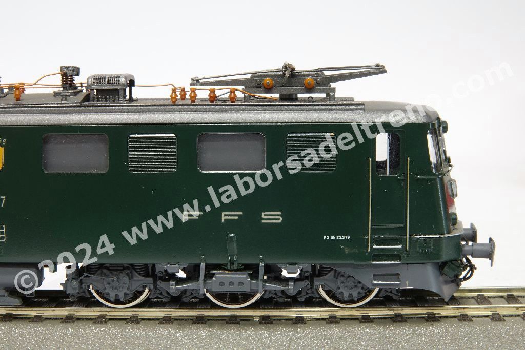 Locomotiva elettrica SBB Ae 6/6 11507 'Wildegg', livrea verde, epoca IV