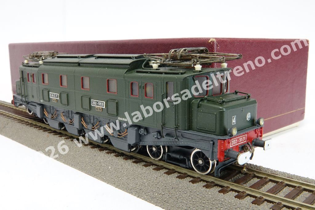 Loco el. 2D2 delle SNCF, livrea verde, ep. III/IV