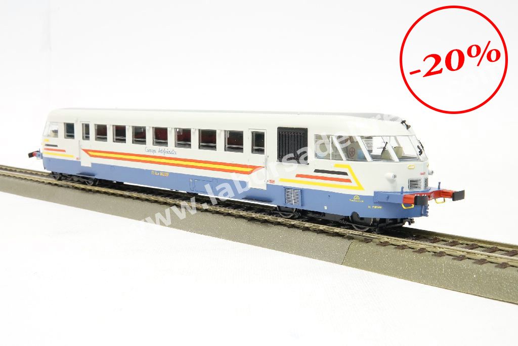 Automotrice diesel FS ALn 56 2037, livrea speciale 'Anti-infortunistica', ep. IV - Ill. interna