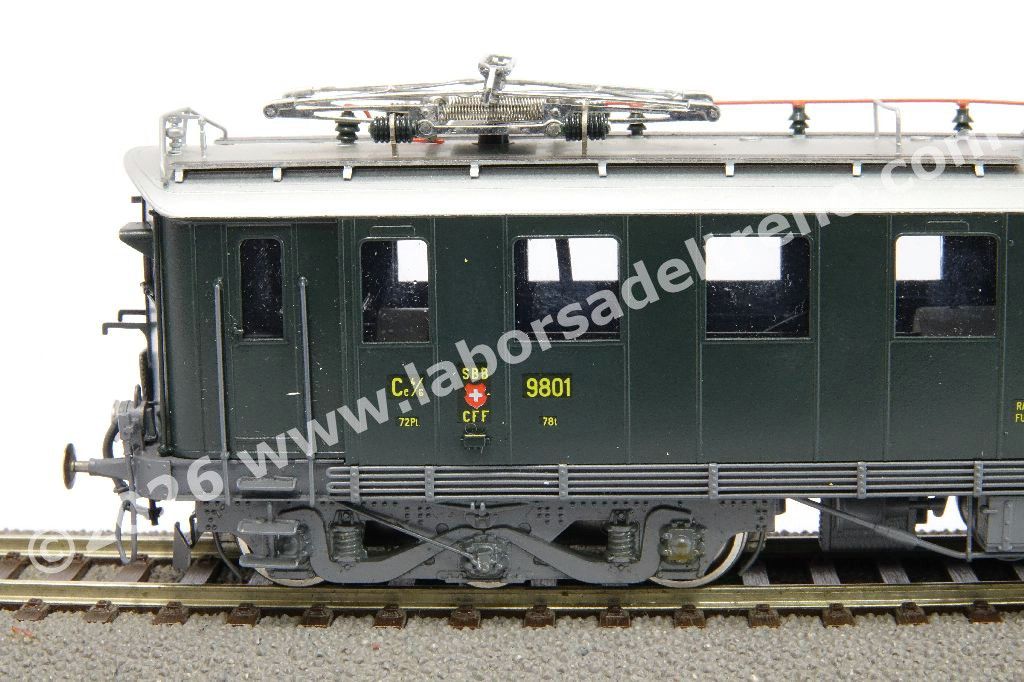 Elettromotrice Ce 4/6 delle SBB, livrea verde, ep. III