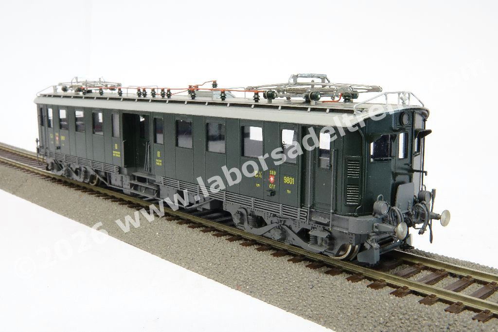 Elettromotrice Ce 4/6 delle SBB, livrea verde, ep. III