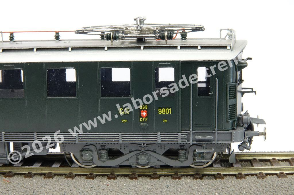 Elettromotrice Ce 4/6 delle SBB, livrea verde, ep. III
