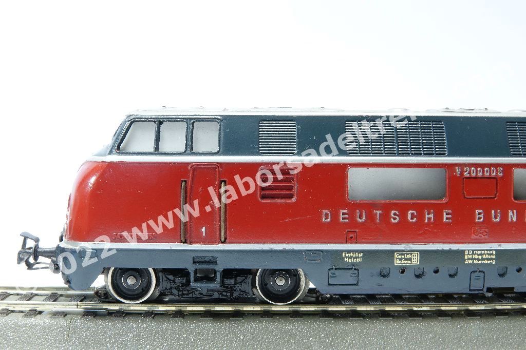 locomotiva diesel DB V 200 006, produzione 1958+1959