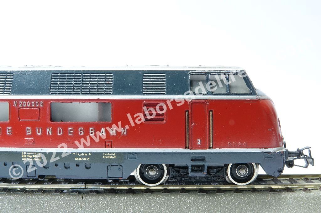 locomotiva diesel DB V 200 006, produzione 1958+1959