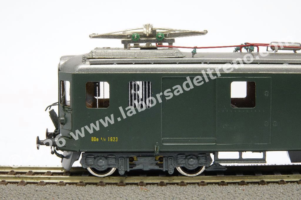 Elettromotrice BDe 4/4 delle SBB, livrea verde, logo a scudo, ep. III/IV